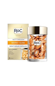 Roc Multi Correxion Revive + Glow C Vitamini Aydınlatıcı Serum Kapsülleri, 30 Adet Roc Multi Correxion Revive + Glow C Vitamini Aydınlatıcı Serum Kapsülleri, 30 Adet