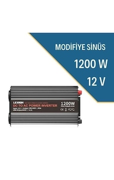 Lexron 1200w-12v Modifiye Sinüs İnverter Lexron 1200w-12v Modifiye Sinüs İnverter
