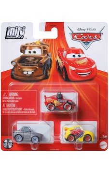 Cars Mini Karakter Arabalar Üçlü Paket Htr04 Çok Renkli Cars Mini Karakter Arabalar Üçlü Paket Htr04 Çok Renkli