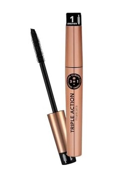 3 Kademeli Ayarlanabilir Maskara Siyah - Triple Action Mascara - 001-8690604275588 0