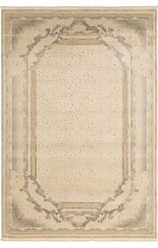 Tuğra Halı Silver Sv03 Krem Gri Salon Halısı