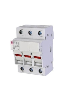 Eti Efd10-3p ,3-faz 10x38mm 25a Kartuş Sigorta Yuva Eti Efd10-3p ,3-faz 10x38mm 25a Kartuş Sigorta Yuva