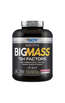 Bigjoy BIGMASS Gainer GH FACTORS 3000g Çilek Bigjoy BIGMASS Gainer GH FACTORS 3000g Çilek