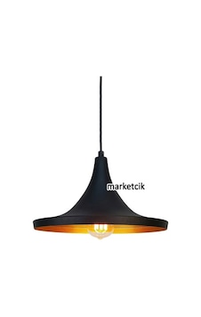 Cata Ct-8213 Dekoratif Siyah Retro Sarkıt Avize. Tekli Modern Siyah Cata Ct-8213 Dekoratif Siyah Retro Sarkıt Avize. Tekli Modern Siyah