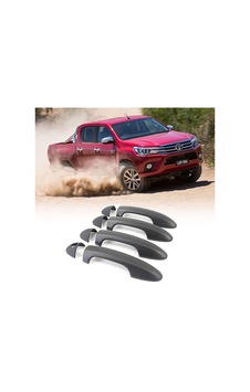 Toyota Uyumlu Hilux 2016 Sonrası Kapı Kolu Abs Siyah
