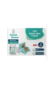 500x3 Adet Kirli Bebek Bezi Kapasiteli Çöp Poşeti Diğer 500x3 Adet Kirli Bebek Bezi Kapasiteli Çöp Poşeti Diğer
