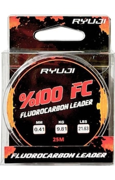 Ryuji %100 Fluorocarbon 25 Mt Lider Misina 0.16 mm Ryuji %100 Fluorocarbon 25 Mt Lider Misina 0.16 mm