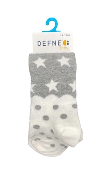 Defne Baby Bebek Külotlu Çorap 006-21 Gri Defne Baby Bebek Külotlu Çorap 006-21 Gri