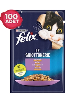 Purina Felix Kuzu Etli Pouch Yetişkin Kedi Maması 100 x 85 G Purina Felix Kuzu Etli Pouch Yetişkin Kedi Maması 100 x 85 G