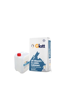 Glatt Yarı Elastik Çift Bileşenli Su Yalıtım Malzemesi 25+5 Kg