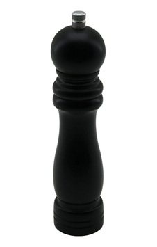 Siyah Ahşap Büyük Çap: 4.5cm - Uzunluk: 19.5cm Tuz - Baharat Öğütücü Bx40 Siyah Ahşap Büyük Çap: 4.5cm - Uzunluk: 19.5cm Tuz - Baharat Öğütücü Bx40