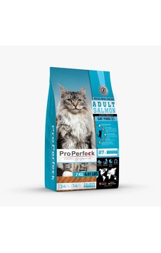 Pro Perfeck Süper Premium Somonlu Portakallı Yetişkin Kedi Maması 2 KG Pro Perfeck Süper Premium Somonlu Portakallı Yetişkin Kedi Maması 2 KG