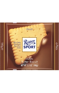 Ritter Sport Butter Biscuits 100 G Ritter Sport Butter Biscuits 100 G