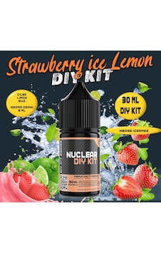 Nuclear 30 Ml Dıy Kit Strawberry İce Lemon Gıda Aroması 6 Ml Aroma İçerir Nuclear 30 Ml Dıy Kit Strawberry İce Lemon Gıda Aroması 6 Ml Aroma İçerir