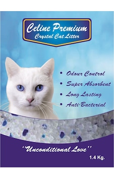 Celine Premium Kristal Kedi Kumu 1,4 Kg. x 4 Adet Celine Premium Kristal Kedi Kumu 1,4 Kg. x 4 Adet