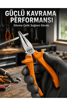 Dayanıklı Çelik Gövdeli Çok Amaçlı Profesyonel Pense Diğer Dayanıklı Çelik Gövdeli Çok Amaçlı Profesyonel Pense Diğer