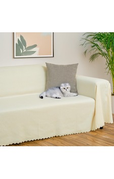 Latuda Home Mikrofiber Fitilli Minimalist Koltuk Örtüsü -175x350 Cm Xlarge, Çift Taraflı, Kaymaz, Terletmez, Ekru Sku: Zeusb0dzd5f3nf Açık Bej Latuda Home Mikrofiber Fitilli Minimalist Koltuk Örtüsü -175x350 Cm Xlarge, Çift Taraflı, Kaymaz, Terletmez, Ekru Sku: Zeusb0dzd5f3nf Açık Bej