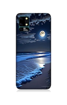 Reeder S19 Max Uyumlu Ayışığında Deniz Desenli Silikon Kılıf Reeder S19 Max Uyumlu Ayışığında Deniz Desenli Silikon Kılıf