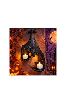 Halloween Yarasa Led Tea Light Duvar Lambası 30 Cm Cadılar Bayramı Dekoratif Gece Lambası Gothic Ev Dekoru Siyah Siyah Halloween Yarasa Led Tea Light Duvar Lambası 30 Cm Cadılar Bayramı Dekoratif Gece Lambası Gothic Ev Dekoru Siyah Siyah