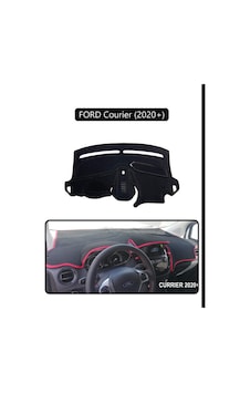 Ford Courier 2020 +torpido Koruma Halısı Siyah Kenar