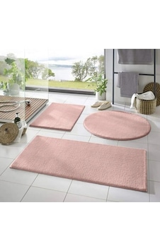 Yıkanabilir Kaymaz Taban Post Peluş Banyo Paspası Üçlü Takım Pembe Pembe Yıkanabilir Kaymaz Taban Post Peluş Banyo Paspası Üçlü Takım Pembe Pembe