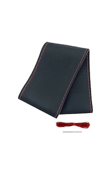 Lüx Desenli Deri Dikme Direksiyon Kılıfı 38-40cm Siyah Kırmızı Dikişli Ond378 Çok Renkli Lüx Desenli Deri Dikme Direksiyon Kılıfı 38-40cm Siyah Kırmızı Dikişli Ond378 Çok Renkli
