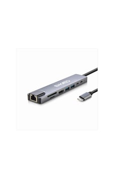 Enkado Ekd-tp42, Type-c To To Hdmı, 2pd, 2 Usb 2.0 Hdmı 4k + Sd/tf, Ethernet 100mbs Multi Hub Enkado Ekd-tp42, Type-c To To Hdmı, 2pd, 2 Usb 2.0 Hdmı 4k + Sd/tf, Ethernet 100mbs Multi Hub