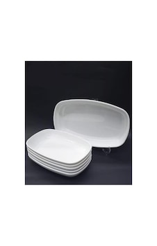 28x18cm 4 Adet Beyaz Renk Melamin Kayık Tabak Günlük Kullanım Rahatlığı İle Büyük Boy Salata Tabağı 28x18cm 4 Adet Beyaz Renk Melamin Kayık Tabak Günlük Kullanım Rahatlığı İle Büyük Boy Salata Tabağı