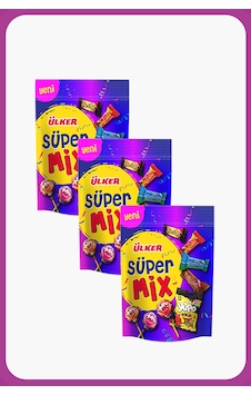 Süper Mix - Yupo Ve Mini All Star Ürünleri Karışık Paket - 300.6 Gram - 3 Adet