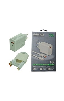 Meta Mpm11ac 33w Usb/pd & Usb-a To Type-c Kablo Meta Mpm11ac 33w Usb/pd & Usb-a To Type-c Kablo