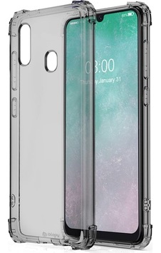 Blogy Galaxy A30 İle Uyumlu Crystal Fit Kılıf Smoke Black Siyah Blogy Galaxy A30 İle Uyumlu Crystal Fit Kılıf Smoke Black Siyah
