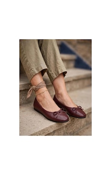 37brandshoes Deri Babetler Bordo Bordo 37brandshoes Deri Babetler Bordo Bordo