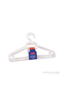 Flora F075 Büyük Boy Kristal Askı 6'lı Şeffaf Flora F075 Büyük Boy Kristal Askı 6'lı Şeffaf