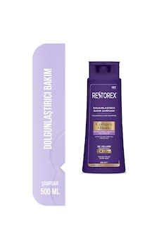 Restorex Collagen & Biotin Dolgunlaştırıcı Şampuan 500 ML Restorex Collagen & Biotin Dolgunlaştırıcı Şampuan 500 ML