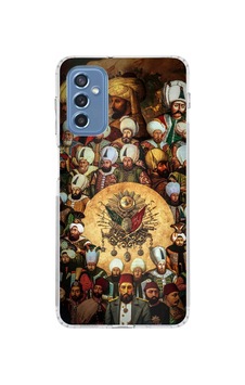 Samsung Galaxy M52 Uyumlu Osmanlı Padişahları Baskılı Silikon Kılıf Samsung Galaxy M52 Uyumlu Osmanlı Padişahları Baskılı Silikon Kılıf