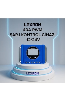 Lexron 40A Pwm Şarj Kontrol Cihazı Lexron 40A Pwm Şarj Kontrol Cihazı