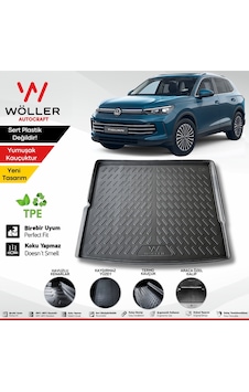 Volkswagen Tiguan Bagaj Havuzu 2024 Sonrası 3d Wöller Ultraflex Esnek Volkswagen Tiguan Bagaj Havuzu 2024 Sonrası 3d Wöller Ultraflex Esnek