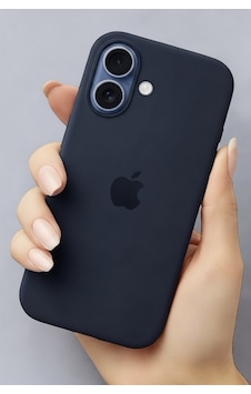 Iphone 16 Uyumlu Kılıf Logolu Lansman Soft Yumuşak Içi Kadife Silikon Kapak Lacivert Iphone 16 Uyumlu Kılıf Logolu Lansman Soft Yumuşak Içi Kadife Silikon Kapak Lacivert