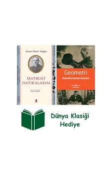 Matbuat Hatıralarım + Geometri + Dünya Klasiği Hediye