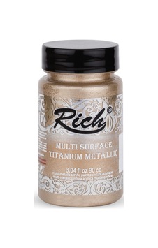 Rich Multi Surface Titanium Metalik Boya 90 Cc. N 2526 Şampanya N11.1515 Rich Multi Surface Titanium Metalik Boya 90 Cc. N 2526 Şampanya N11.1515