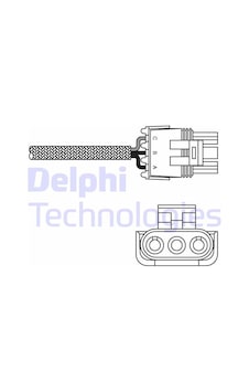 Oksijen Sensörü - R19 1.8 Benzinli 107hp 79kw F3p 700,f3p 706 1992-1995 Delphı Es10990-12b1 --7700746375-7700854148-7700854506