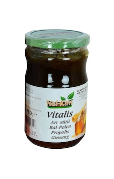 Vitalis Arı Sütü Bal Polen Propolis Ginsengli Bitkisel Macunnu 780 Gr Vitalis Arı Sütü Bal Polen Propolis Ginsengli Bitkisel Macunnu 780 Gr