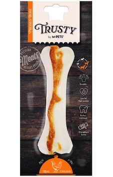 M-pets Trusty Chicken Tavuklu Press Kemik 85 Gr 15,3 Cm M-pets Trusty Chicken Tavuklu Press Kemik 85 Gr 15,3 Cm