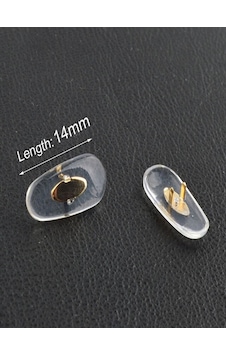 2 Çift Gözlük Silikon Gold Rayban Uyumlu Kancalı Burunluk 2 Çift Gözlük Silikon Gold Rayban Uyumlu Kancalı Burunluk