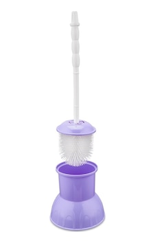 Omnisoft Flr F042 Plastik Lüks Klozet Wc Fırçası Mor Omnisoft Flr F042 Plastik Lüks Klozet Wc Fırçası Mor