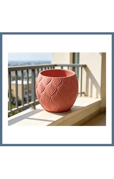 Buradabulabilirsin 3d Baskı Yapraklı Desenli Yuvarlak Saksı Tepsili Süzdürmeli Bitki Saksısı 15 Cm Dekoratif Çiçek - Kırmızı Bbz Buradabulabilirsin 3d Baskı Yapraklı Desenli Yuvarlak Saksı Tepsili Süzdürmeli Bitki Saksısı 15 Cm Dekoratif Çiçek - Kırmızı Bbz