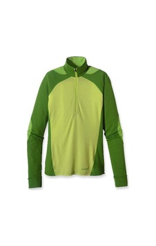 Patagonia W's Merino 3 Mw Zip Neck Yeşil