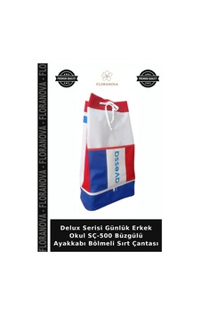 Floranova Delux Serisi Günlük Erkek Okul Sç-500 Büzgülü Ayakkabı Bölmeli Sırt Çantası Diğer Floranova Delux Serisi Günlük Erkek Okul Sç-500 Büzgülü Ayakkabı Bölmeli Sırt Çantası Diğer