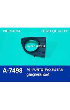 Ayhan A7498 Sis Far Çerçevesi Kapağı Sisli Sağ Grande Punto-punto Evo 735508824
