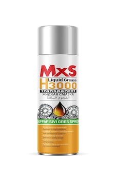 Mxs Sıvı Gres Sprey H3000 400 Ml 1 Adet Mxs Sıvı Gres Sprey H3000 400 Ml 1 Adet